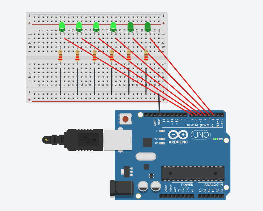 arduino基础实验2 led+蜂鸣器实验插图8