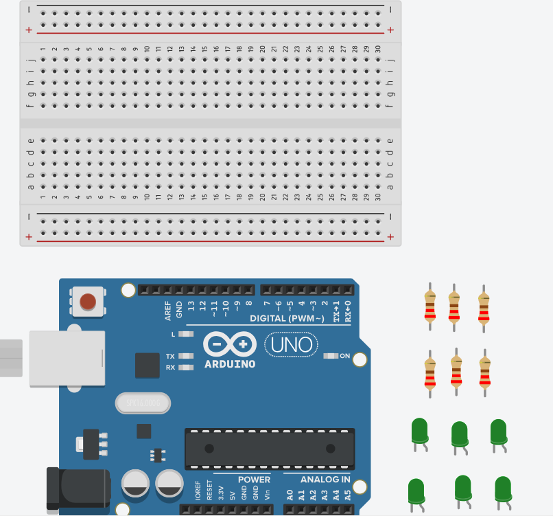 arduino基础实验2 led+蜂鸣器实验插图2