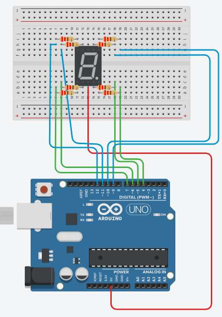 arduino-数码管倒计时插图3