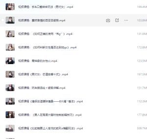 男性性技宝典:14招实战驭女术——爱抚、按摩、催情、姿势、高潮全攻略-给我网盘资源