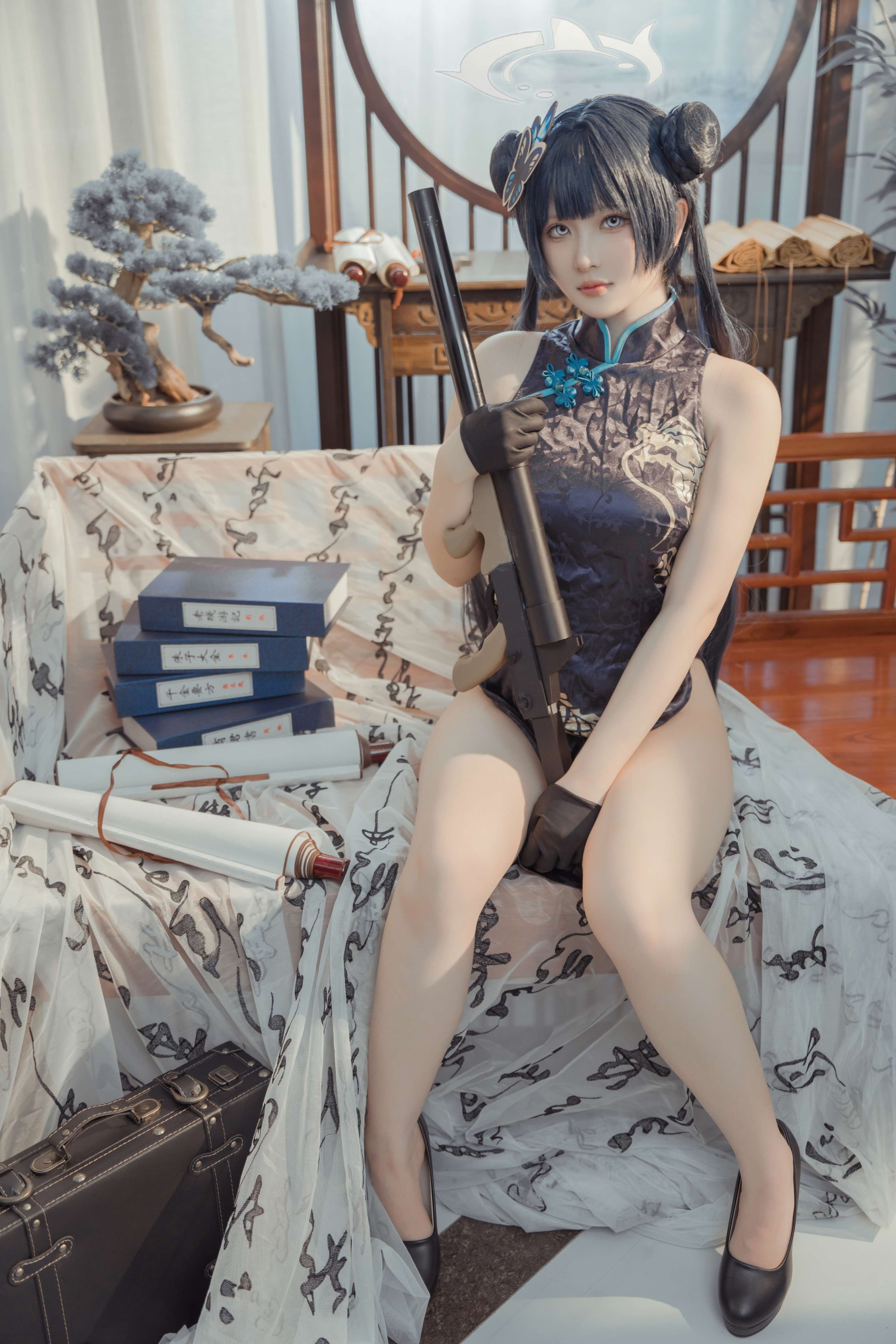 [写真] cosplay 屿鱼 – 4套合集(椿+安克雷奇+妃咲+优香)正经资源-给我网盘资源