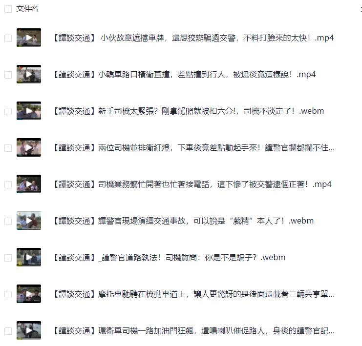 【谭谈交通】300集合集 人才云集-给我网盘资源