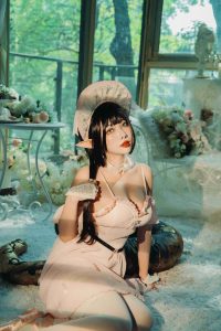 [写真] cosplay 宫本桜 - 明日方舟 森蚺芭蕾 *正经资源*-给我网盘资源