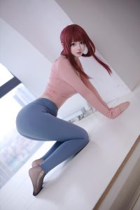 [写真] cosplay 疯猫ss - 瑜伽服卡芙卡 *正经资源*-给我网盘资源