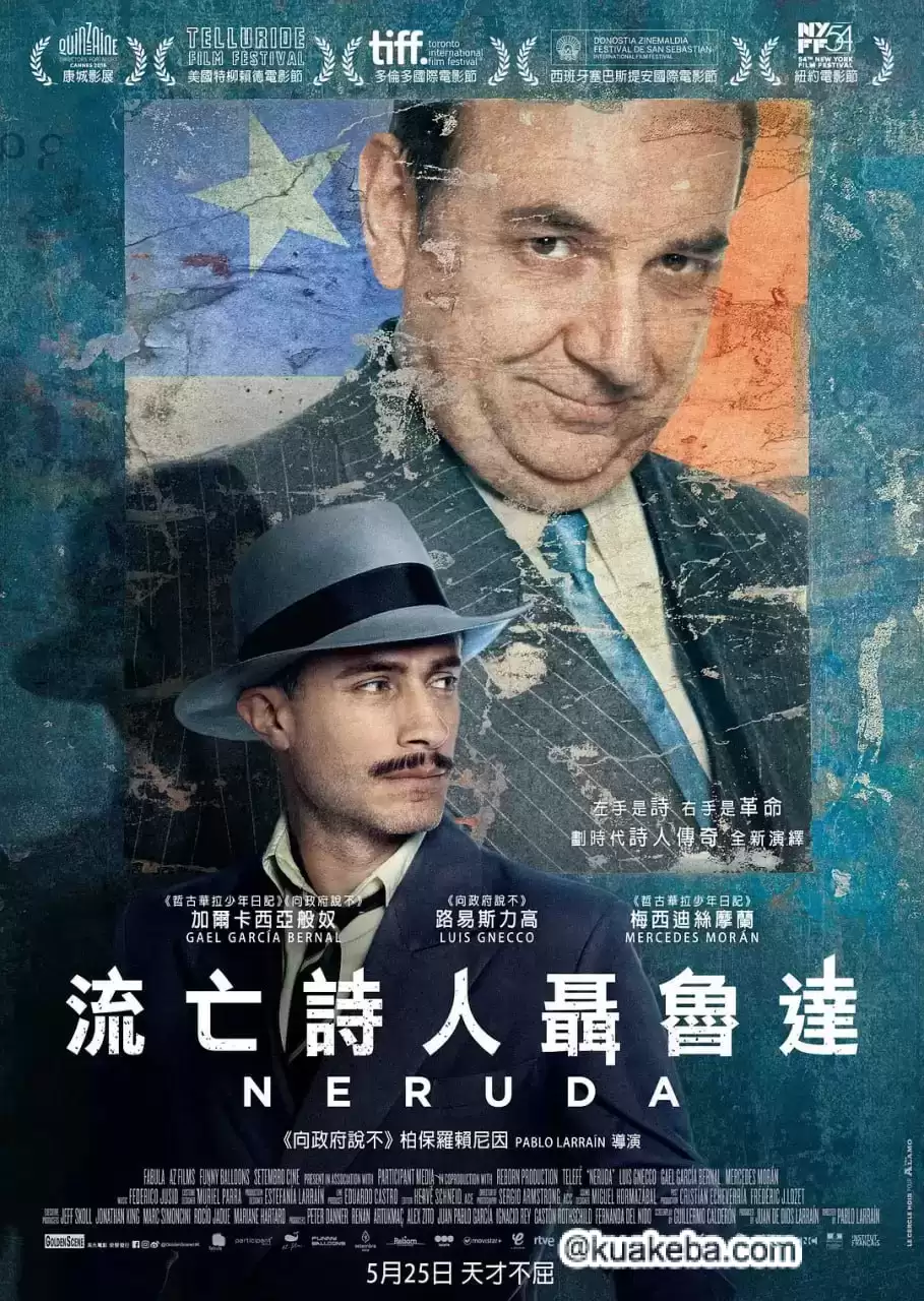 追捕聂鲁达 (2016) 1080P 英语中字-给我网盘资源