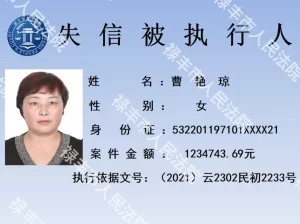 今年最新失信人实名身份证信息曝光台-给我网盘资源