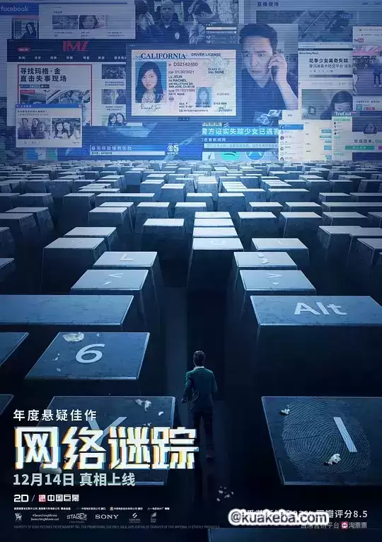 网络谜踪 (2018) 1080P 英语中字-给我网盘资源